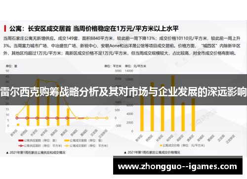 雷尔西克购筹战略分析及其对市场与企业发展的深远影响 雷尔西克购筹战略分析及其对市场与企业发展的深远影响
